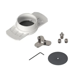 Фото #1 товара Вывод провода питания для гипсокартонного потолка SPX-CAP-FDW-R64-C4 (RAL7024) (Arlight, Металл)