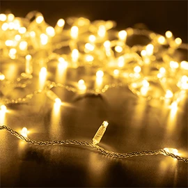 Фото #1 товара Светодиодная гирлянда Нить ARD-CLASSIC-10000-CLEAR-100LED-STD Warm (230V, 7W) (Ardecoled, IP65)