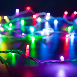 Фото #1 товара Светодиодная гирлянда Нить Смарт ARD-MOOD-PRO-5000-WHITE-50LED RGB (230V, 5.5W, Tuya Wi-Fi) (Ardecoled, IP65)