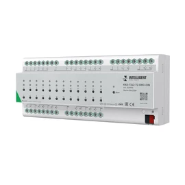 Фото #1 товара INTELLIGENT ARLIGHT Релейный модуль KNX-7242-72-DRO-DIN Grey (BUS, 24x10A) (IARL, IP20 Пластик, 2 года)