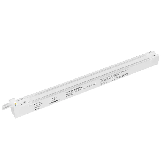 Фото #1 товара Блок питания ARV-SP-48200-MAG-VIBE-WH (48V, 4.1A, 200W) (Arlight, IP20 Пластик, 5 лет)