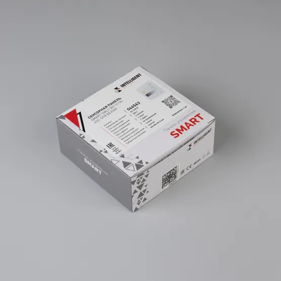 Фото #5 товара INTELLIGENT ARLIGHT Сенсорная панель SMART-DALI-301-11-1G-4SC-DT8 Белая (230V, встраиваемая, 2.4G) (IARL, IP20 Пластик, 5 лет)