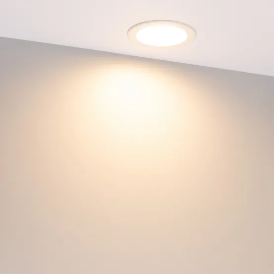 Фото #2 товара Светильник IM-CYCLONE-R115-10W Warm3000 (WH, 90 deg) (Arlight, IP40 Металл, 3 года)