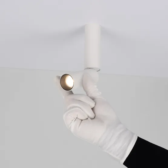 Фото #3 товара Светильник SP-NUANCE-SURFACE-FLAP-R35-7W Day4000 (WH, 36 deg, 230V) (Arlight, IP40 Металл, 5 лет)