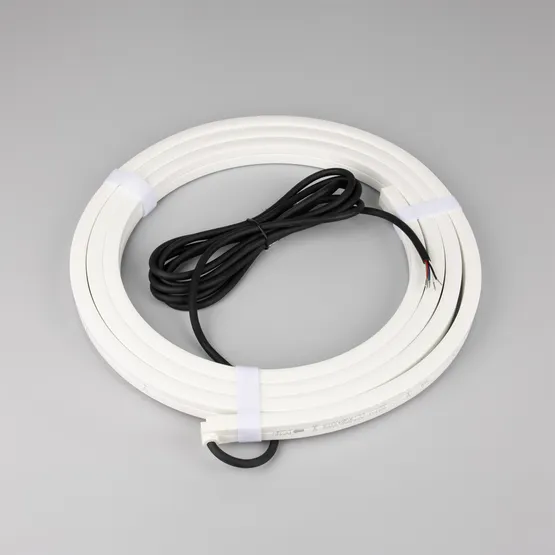 Фото #6 товара Светодиодная лента герметичная NOVA-SIDE-PU-B84-12x20mm 24V RGB-Day (15 W/m, IP68, 3m, wire x1) (Arlight, Полиуретан)