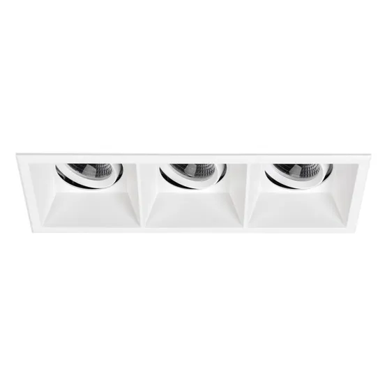 Фото #1 товара Светильник MS-FLOW-BUILT-S230x85-3x6W Warm3000 (WH, 55 deg, 230V) (Arlight, IP20 Металл, 5 лет)