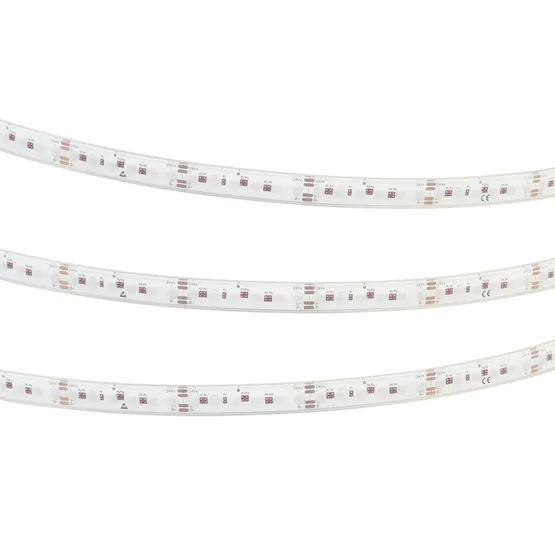 Фото товара Светодиодная лента герметичная DOT-PFS-X120-12mm 24V RGB (14 W/m, IP68, 5m) (Arlight, 5 лет)
