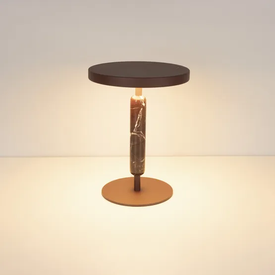 Фото #2 товара Светильник SP-ALYSS-TAB-R22.5х30-5W Warm3200-MIX (RD-BRG, 110 deg, 230V) (Arlight, IP20 Мрамор, 5 лет)