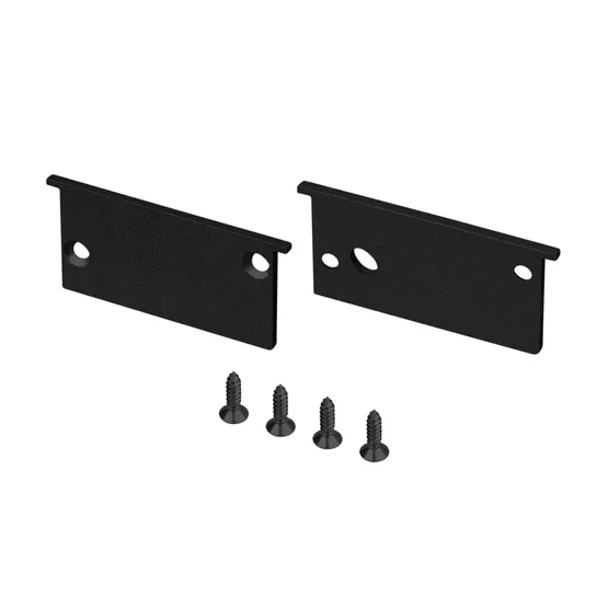 Фото товара Комплект заглушек SL-BEVEL-W32-F BLACK (Arlight, Алюминий)