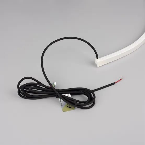 Фото #4 товара Светодиодная лента герметичная NOVA-TOP-PU-A120-16x15mm 24V White7200 (10 W/m, IP68, 1m, wire x1) (Arlight, Полиуретан)