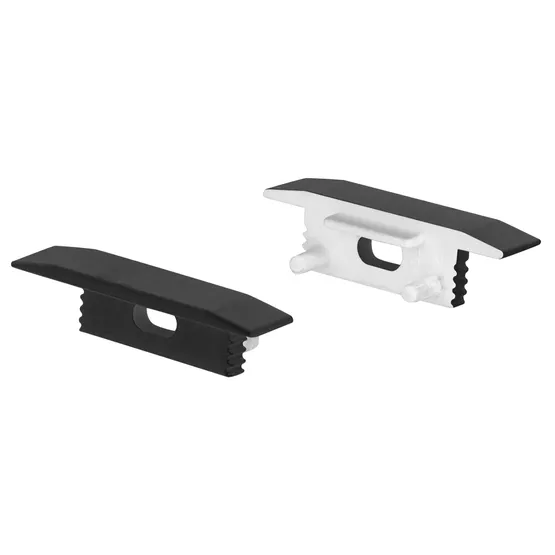 Фото товара Заглушка SL-SLIM-H7-F25 с отверстием BLACK (Arlight, Пластик)