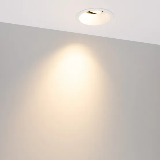 Фото #3 товара Светильник MS-FLOW-BUILT-R85-12W Warm3000 (BK, 38 deg, 230V) (Arlight, IP20 Металл, 5 лет)