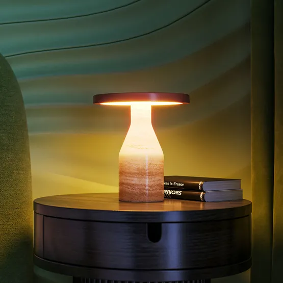 Фото #7 товара Светильник SP-CROOD-TAB-R22.5x24-7W Warm3200-MIX (RD-BRG, 140 deg, 230V) (Arlight, IP20 Травертин, 5 лет)