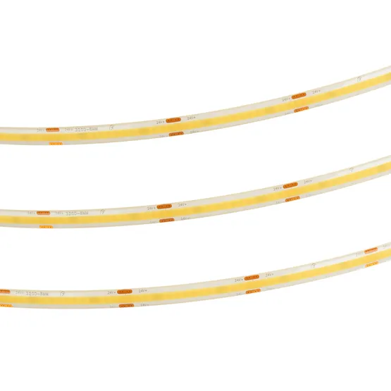Фото #2 товара Светодиодная лента герметичная COB-SE-X320-8mm 24V Warm3000 (8 W/m, IP65, 5m) (Arlight, -)