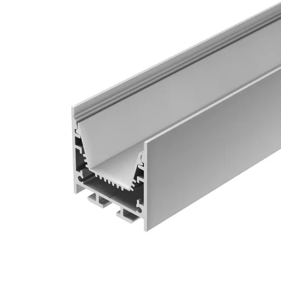 Фото #2 товара Профиль LINE-3535-TRAY-3000 ANOD (Arlight, Алюминий)