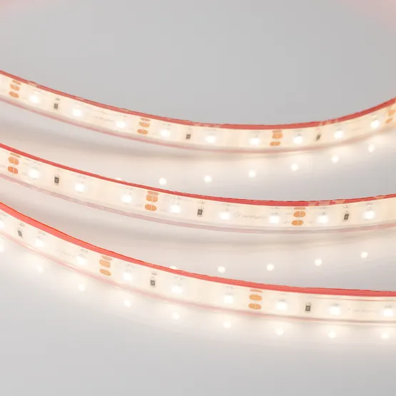 Фото #3 товара Светодиодная лента RTW 2-5000PGS 12V Warm (3528, 300 LED, LUX) (Arlight, 4.8 Вт/м, IP67)