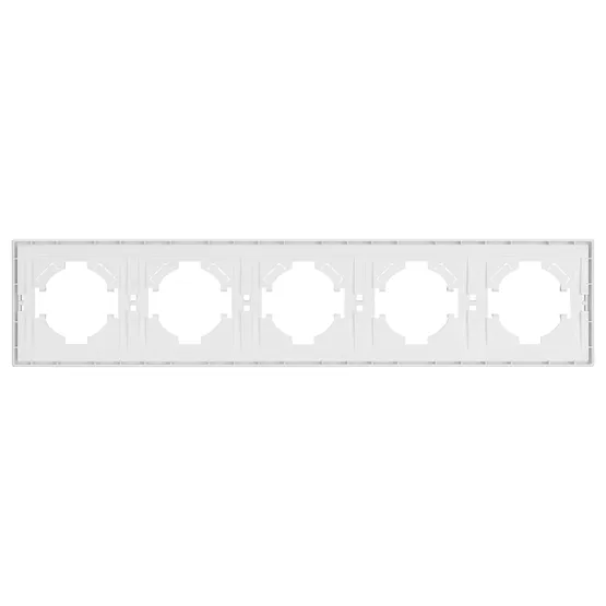 Фото #2 товара Рамка пластиковая FRM-TENDO-PL-5-WH (Arlight, -)