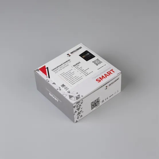 Фото #4 товара INTELLIGENT ARLIGHT Сенсорная панель SMART-DALI-301-11-1G-4SC-DT8 Черная (230V, встраиваемая, 2.4G) (IARL, IP20 Пластик, 5 лет)
