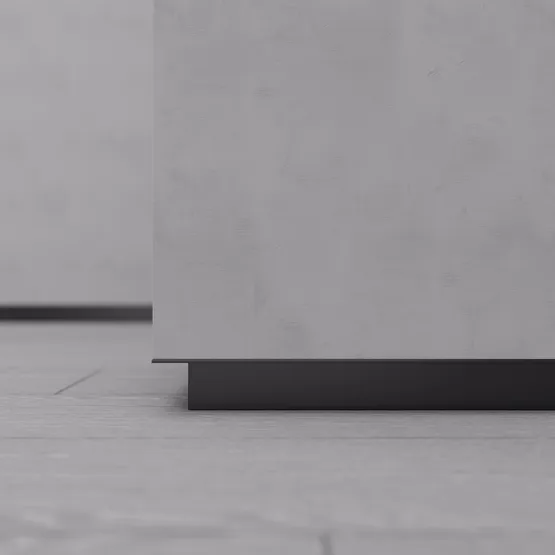 Фото #4 товара Профиль PLINTUS-FANTOM-H20-2000 BLACK (Arlight, Алюминий)