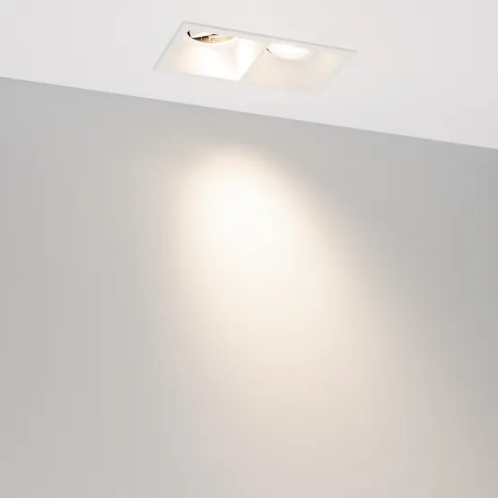 Фото #6 товара Светильник MS-FLOW-BUILT-S157x85-2x12W Day4000 (WH, 38 deg, 230V) (Arlight, IP20 Металл, 5 лет)