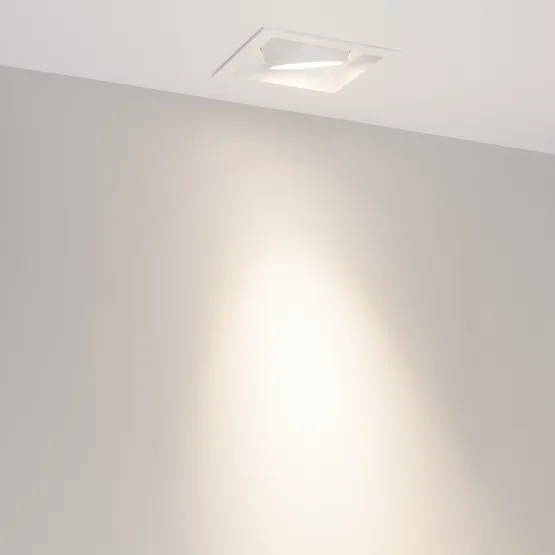 Фото #5 товара Светильник MS-VORTEX-BUILT-S140x140-30W Day4000 (WH-WH, 30 deg, 230V) (Arlight, IP20 Металл, 5 лет)