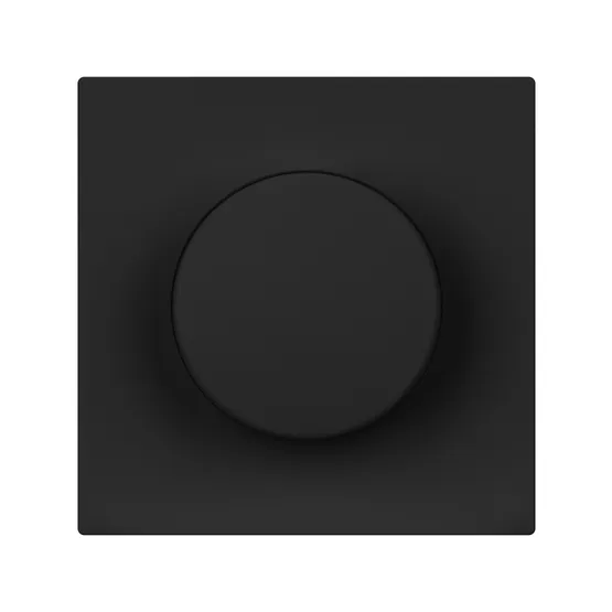 Фото #1 товара Лицевая панель светорегулятора PNL-NOBE-FB-SFPL-BK  (Arlight, Черный оникс)