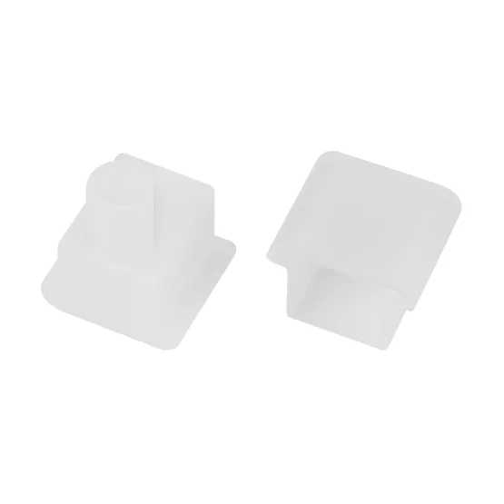 Фото товара Заглушка MOONLIGHT-T-CAP-10x10mm-BOTTOM-S-SET (Arlight, Силикон)