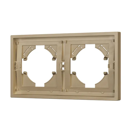 Фото #1 товара Рамка пластиковая FRM-TENDO-SFPL-2-GD (Arlight, -)