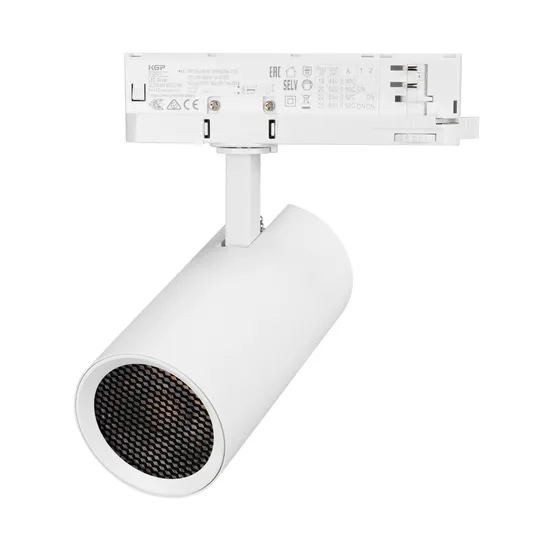Фото #4 товара Светильник LGD-GERA-4TR-R74-20W Warm3000 (WH, 15 deg, 230V) (Arlight, IP20 Металл, 5 лет)