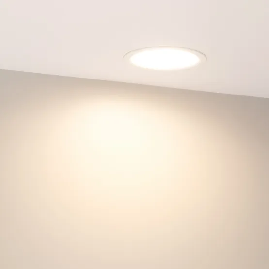 Фото #2 товара Светильник MS-BLIZZARD-BUILT-R90-6W Warm3000 (WH, 100 deg, 230V) (Arlight, IP20 Металл, 3 года)