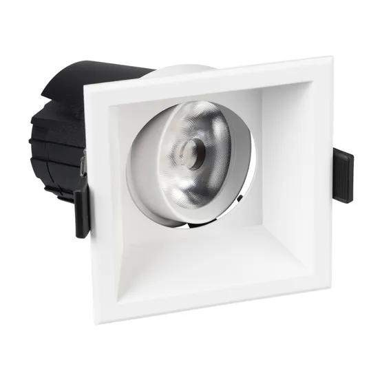 Фото #3 товара Светильник MS-FLOW-BUILT-S85x85-6W Warm3000 (WH, 15 deg, 230V) (Arlight, IP20 Металл, 5 лет)