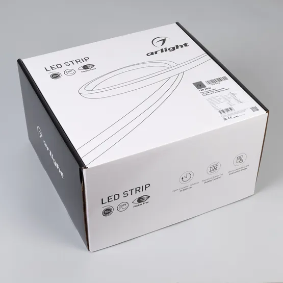 Фото #4 товара Светодиодная лента герметичная ARL-PSW-U320-16mm 230V Day4000 (10 W/m, IP65, FlickerFree, 30m) (Arlight, -)