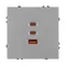 Минифото #3 товара ARL NOBE USB Розетка тип А+С+С софт-тач никель SCT-MUACC-SFPL-FC-IS (65W, QC3) (Arlight, -)