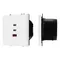 Минифото #1 товара ARL NOBE USB Розетка тип А+С+С софт-тач белый кварц SCT-MUACC-SFPL-FC-WH (65W, QC3) (Arlight, -)