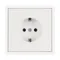 Минифото #2 товара ARL NOBE Розетка зк со шторками софт-тач белый кварц SCT-MEU-SFPL-WH (250V, 16A) (Arlight, -)
