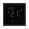 Минифото #3 товара Терморегулятор SWT-NOBE-MTE-SFPL-BK (электрический тёплый пол) (Arlight, Черный оникс)