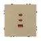 Минифото #2 товара ARL NOBE USB Розетка тип А+С+С софт-тач золотой песок SCT-MUACC-SFPL-FC-GD (65W, QC3) (Arlight, -)