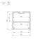 Минифото #6 товара Профиль с экраном SL-LINE-5050-2500 WHITE+OPAL (Arlight, Алюминий)