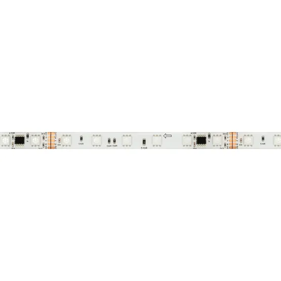Фото #5 товара Светодиодная лента герметичная DMX-SE-B60-10mm 24V RGB-PX6 (14 W/m, IP65, 5060, 5m) (Arlight, -)